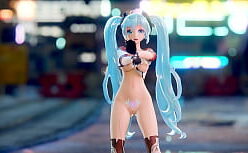 Gostosa do tik tok nuas sentando com prazer