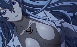 Hentai akame ga killie gemendo com o pau na buceta