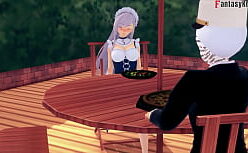 Hentai yuri manga safada dando um cuzão delicioso