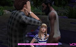 Parody hentai magrinha loira transando com namorado