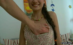 Tits massageadas em putaria na cama