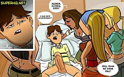 Total drama hentai gozando na boca