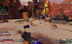 Apex legends loba pornô com a gostosinha loira dando o cu