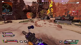 Apex legends loba pornô com a gostosinha loira dando o cu