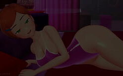 Ben _ 10 dc dcau gwen _ tennyson x raven take hard