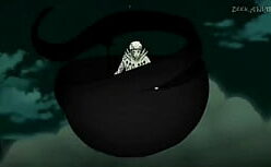 Hebtai naruto comendo a buceta da safada