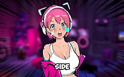 Henta games com sexo quente com branquinha linda