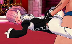 Hentai isekai harem fazendo sexo gostoso na van