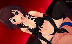 Konosuba hentai meguminhole no cuzinho da linda puta