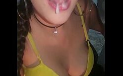 Laurencat anal com coroa peituda