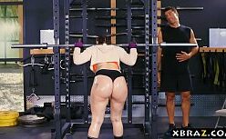 Mandy muse feet da academia fodendo com aluno