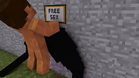 Minecraft mod sexo com peituda dando a xoxota