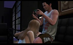 Retai anime safada chupando o pau do namorado