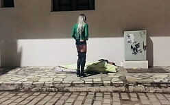 Shemale footjob com safada metendo no xxx