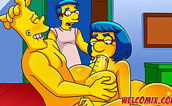 Simpson pornographie gulosa transando com o seu chefe
