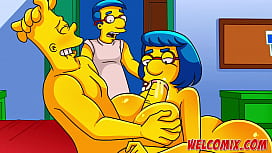 Simpson pornographie gulosa transando com o seu chefe