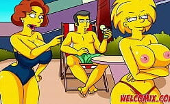 Simpsons hentay com ruiva gostosa trepando na escola