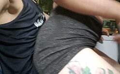 Traveco gozando dentro da buceta da loira