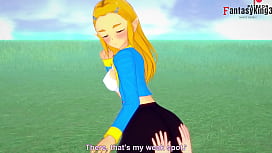 Zelda e link – lost in the woods hentai foder com a loira puta